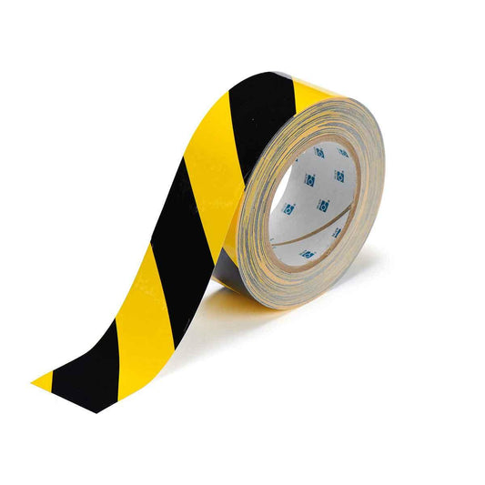 BRADY FLOOR MARKING TAPE 2X100 BLACK&YLW