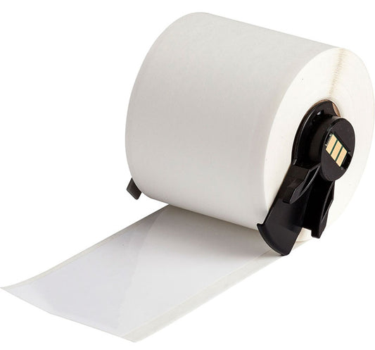 BRADY VINYL LABEL TAPE 2"X50' WHITE