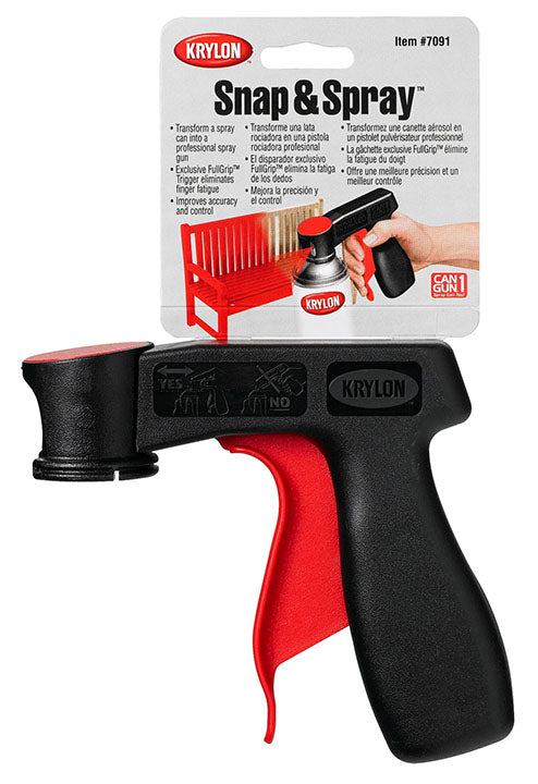 KRYLON ACRYLI-QUIK ULTRA-FLAT BLACK