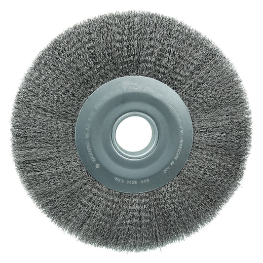 8" CRIMPED WIRE WHL .0118" STEEL 5/8" AH