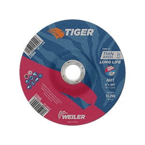 2'X1" TIGER FLAP WHL 1/4" STEM, 80AO