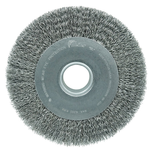 8" CRIMPED WIRE WHL .008" STEEL 3/4" AH