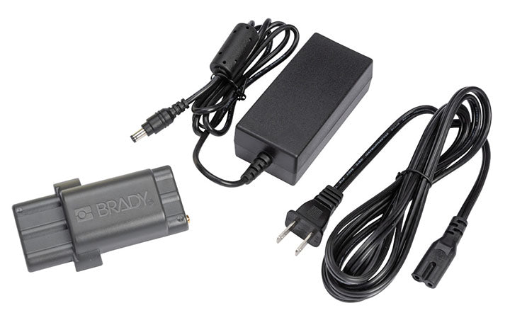 BRADY M210 LI-ION BATTERY W/AC ADAPTER