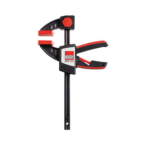 BESSEY CLAMP. ONE HAND, 12"X3.5" 445LB