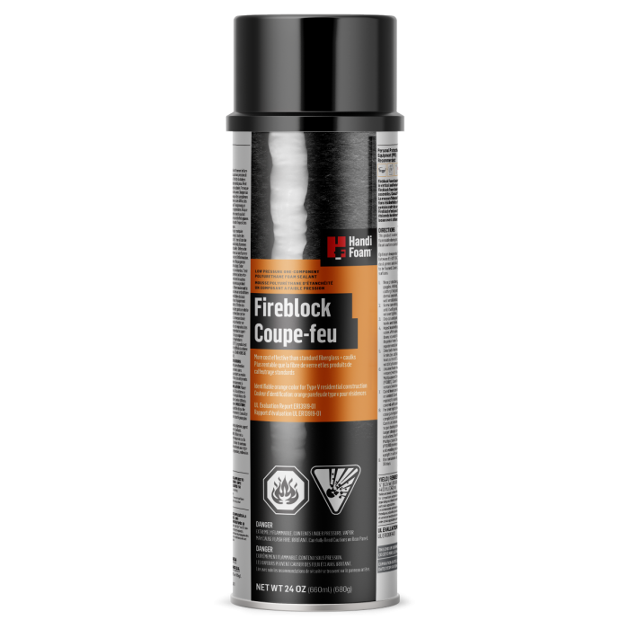 HANDIFOAM FIREBLOCK GUN FOAM SEALANT 24 OZ (680G)