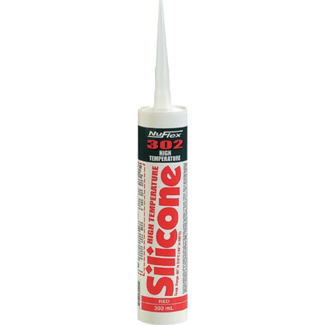 NUCO HIGH TEMP. SILICONE RED 300 ML