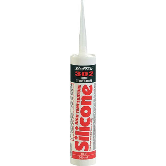NUCO HIGH TEMP. SILICONE RED 300 ML