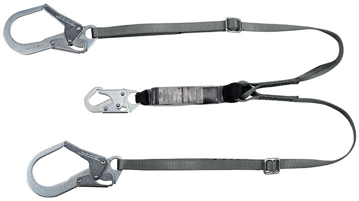 MSA EA LANYARD, LG, SNAP, ADJ, SINGLE 6'