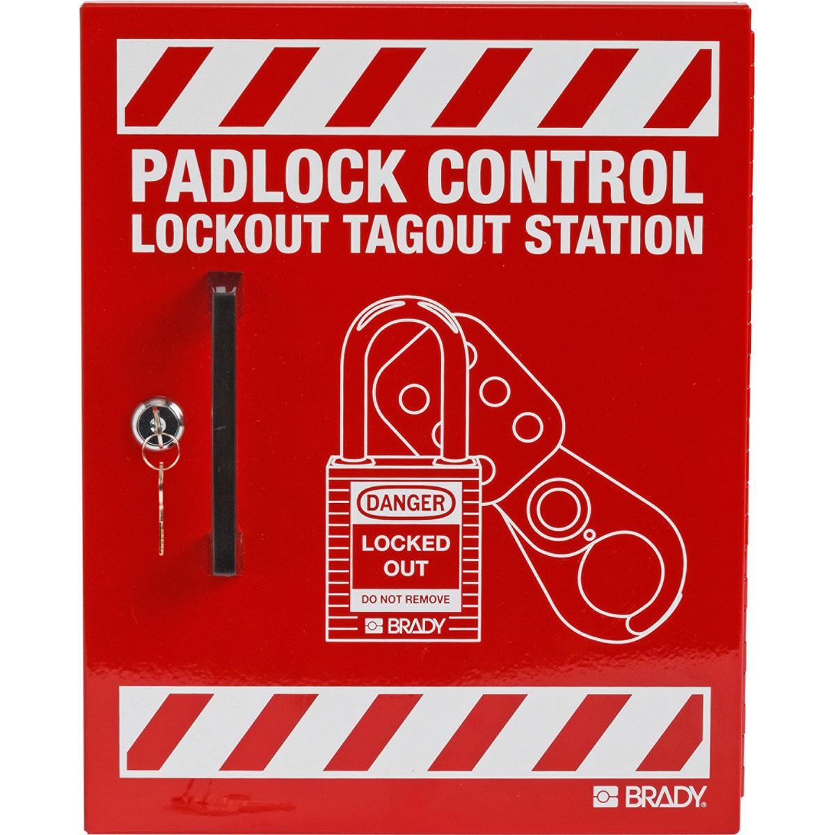 BRADY PRINZING PAD LOCK CONTROL CTR SM
