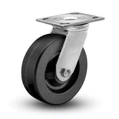 CASTER 5X2 PHENOLIC RIGID 700LB CAP.