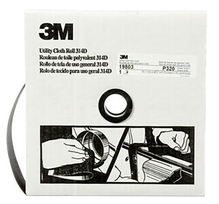 3M UTILITY CLOTH SHEET P320 9X11