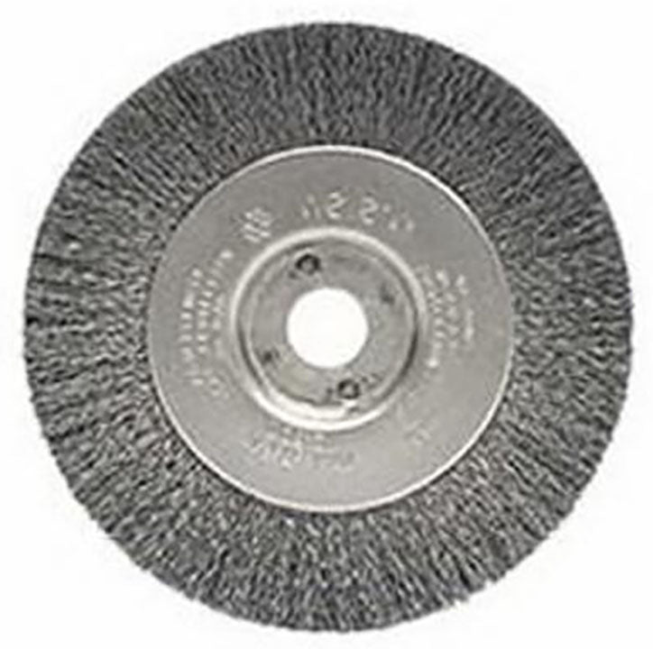 4" CRIMPED WIRE WHL .008 STL 1/2-3/8AH
