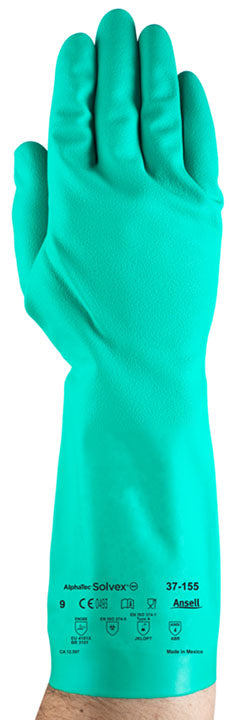 ALPHATEC SOLVEX 13" NITRILE GLOVE XL