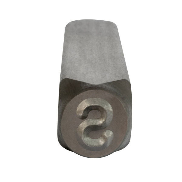 HANSON H.D. STEEL 1/4" LETTER "S"