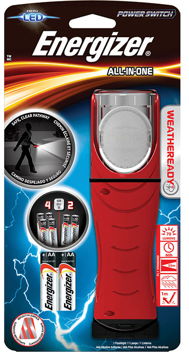 ENERGIZER FLASHLIGHT HARD CS PRO 2AA 3LED