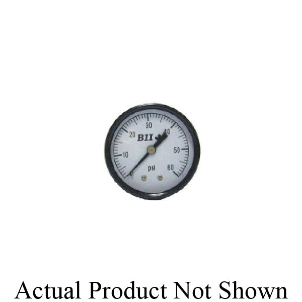 BOSHART PRESS. GAUGE NO LEAD 1.5" DIAL