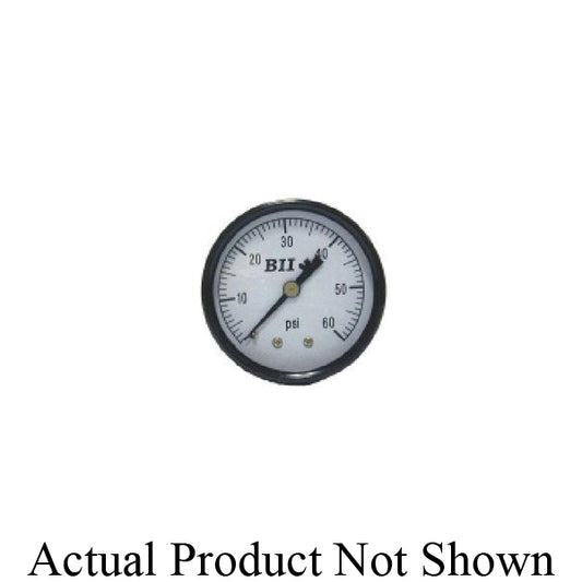 BOSHART PRESS. GAUGE NO LEAD 1.5" DIAL