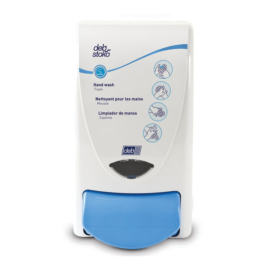 SCJ TOUCH FREE ULTRA DSPNSR WHT W/CHROME