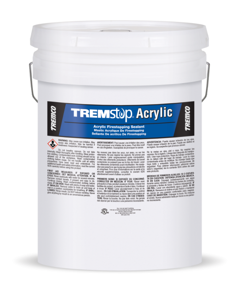TREMCO TREMSTOP ACRYLIC REG 5GAL LIMESTONE
