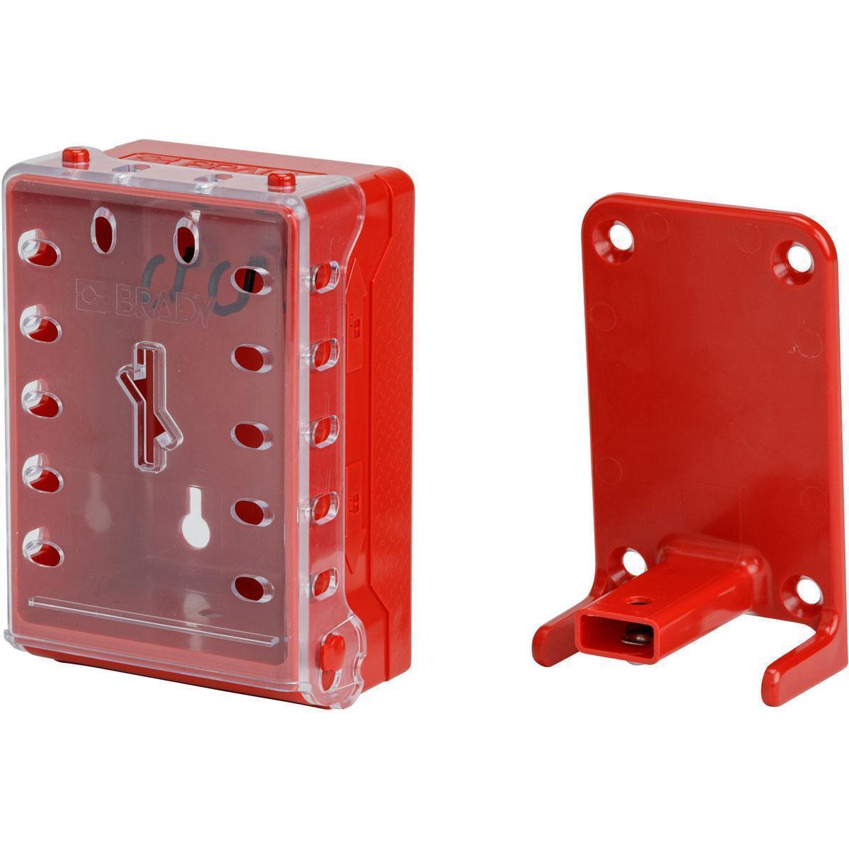 BRADY ULTRA COMPACT LOCK BOX, RED