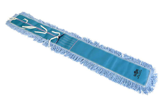 GLOBE DUST MOP 60" MTL HDL SNAP ON CLIP