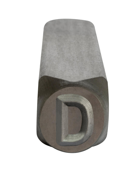 HANSON STEEL STAMP 1/4 LETTER - D