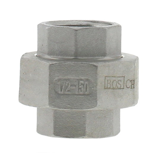 BOSHART 1/2" 316 SS UNION SWIVEL