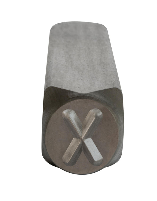 HANSON STEEL STAMP 1/8 LETTER - X