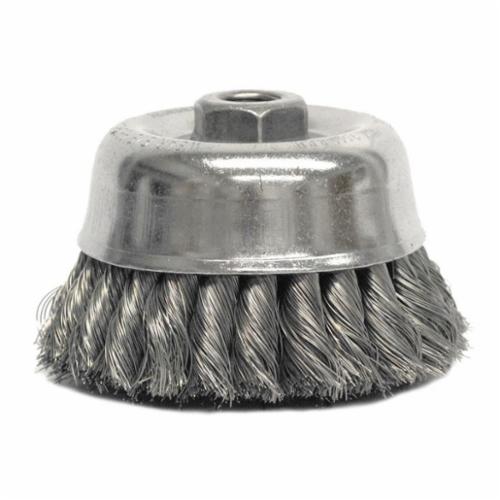 1/2" CRIMPED WRE END BRUSH .020" SS FILL