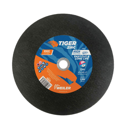 4"X1/4" TYPE 1 SNAGG ING WHL A24T 3/8AH