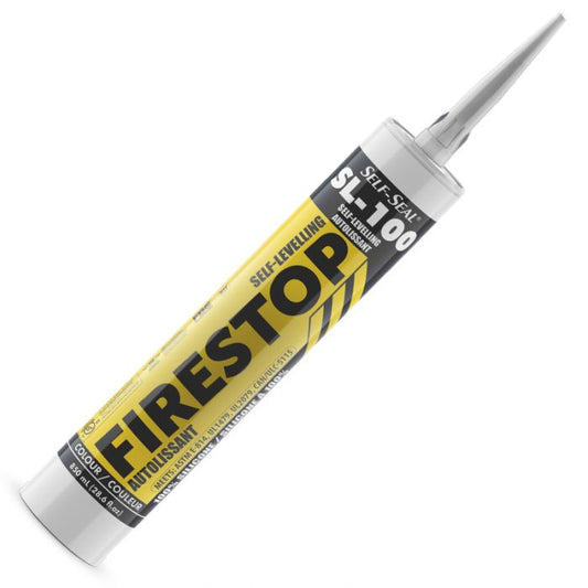 NUCO SL-100 SL FIRESTOP SIL - QTR CTG - LIMESTONE 850 ML