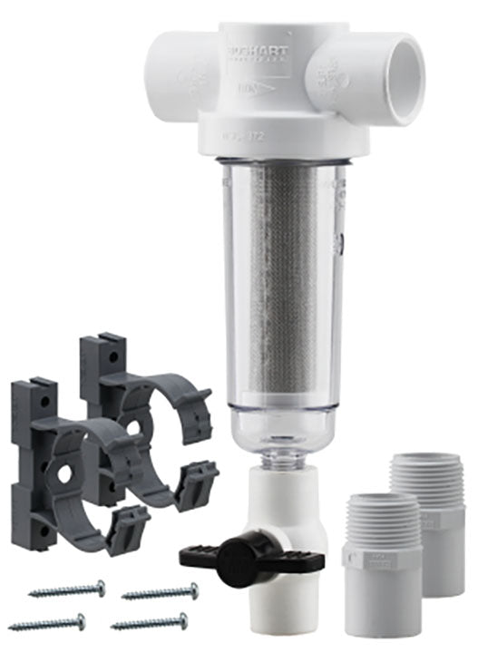 BOSHART 1"MPT SED FILTER W/SS 60MESH