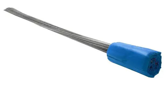 HANSON 21" STAKE FLAG 4"X5" BLU 100PK