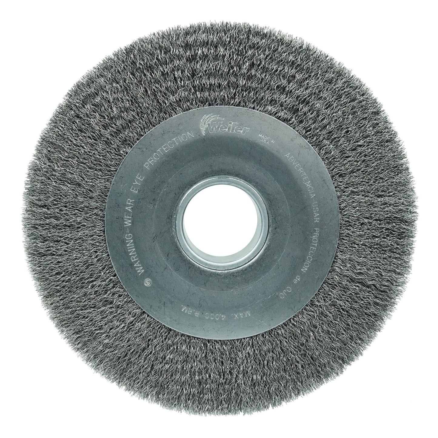 8" CRIMPED WIRE WHL .006 STEEL 3/4" A.H.