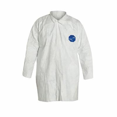 DUPONT TYVEK 400 LABCOAT WHT SM 30/CS