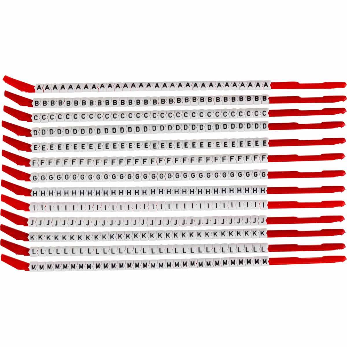 BRADY WIRE MARKER PACK OF 13