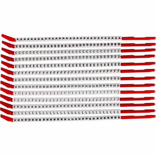 BRADY WIRE MARKER PACK OF 13