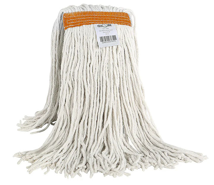 GLOBE SYN-PRO WET MOP 24OZ GRN BAGGED