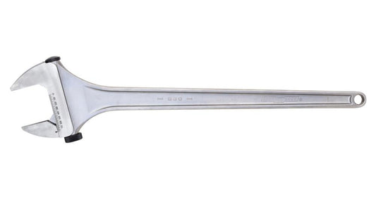CHANNELLOCK 12" ADJ WRENCH WIDE, CHROME