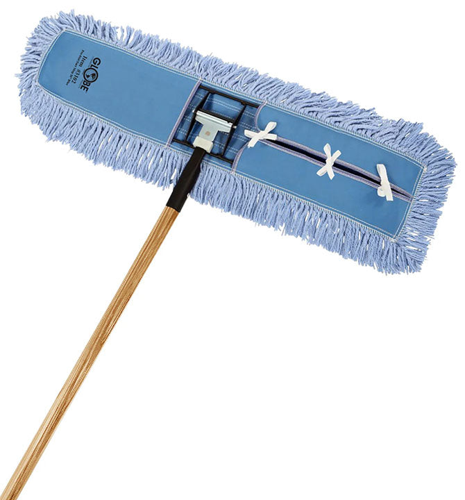 GLOBE PRO-STAT DUST MOP HEAD 24"X5" BLU