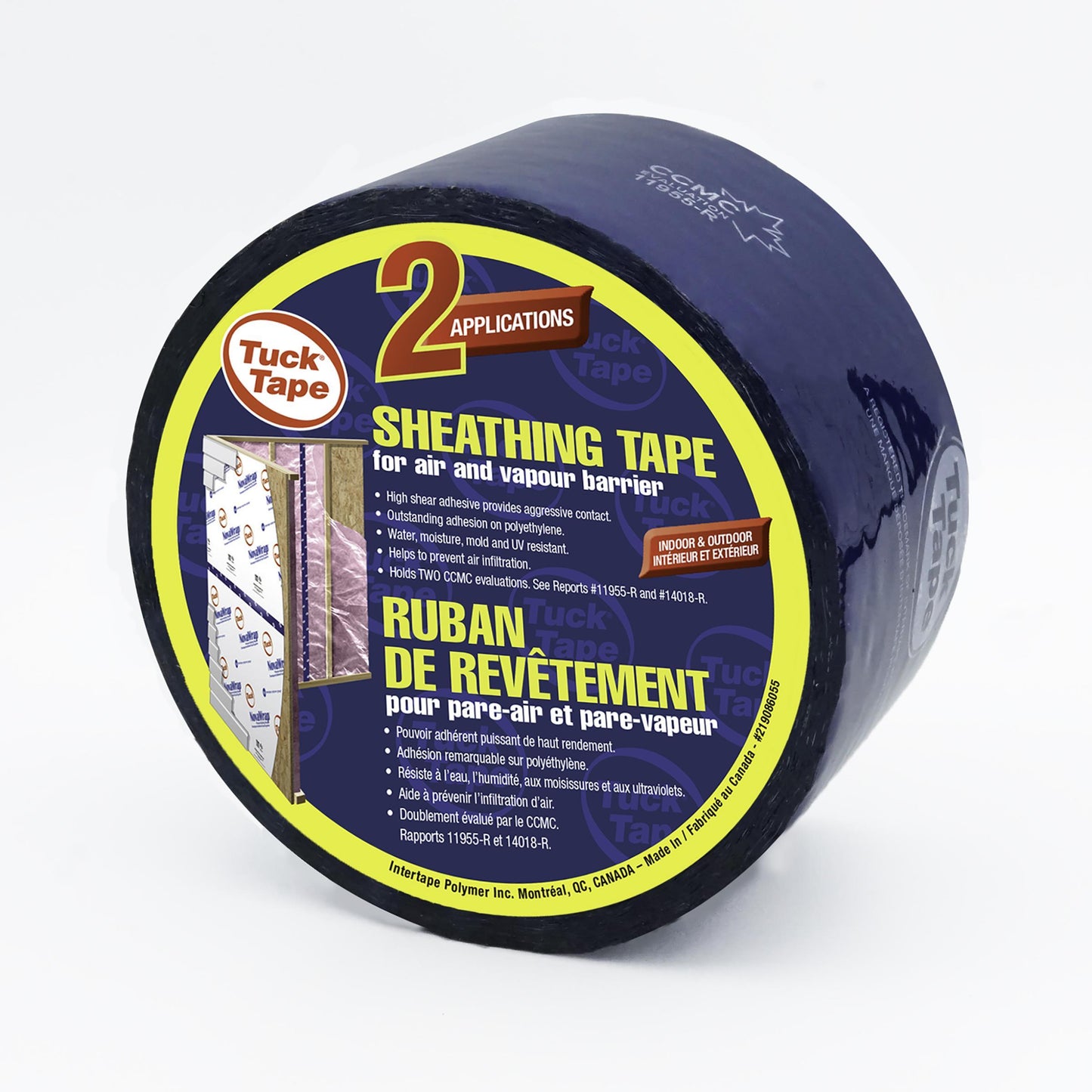 CANTECH DUCT TAPE METALIZED 72MMX110M