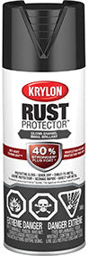 KRYLON COLORMAXX FLAT BLACK 340G