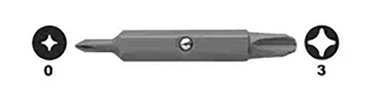 MEGAPRO 2" DOUBLE ENDED FLAT BIT 4-6