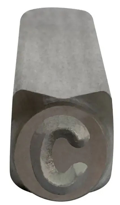 HANSON STEEL STAMP 1/8 LETTER - C