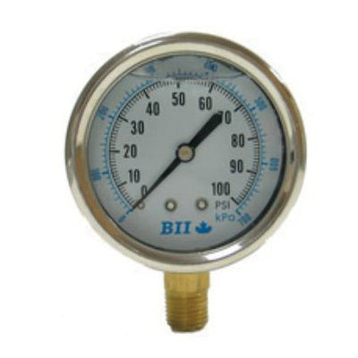 BOSHART PRESSURE VACUUM GAUGE