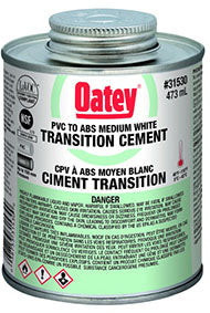 OATEY PVC CEMENT MEDIUM GRAY C 437ML