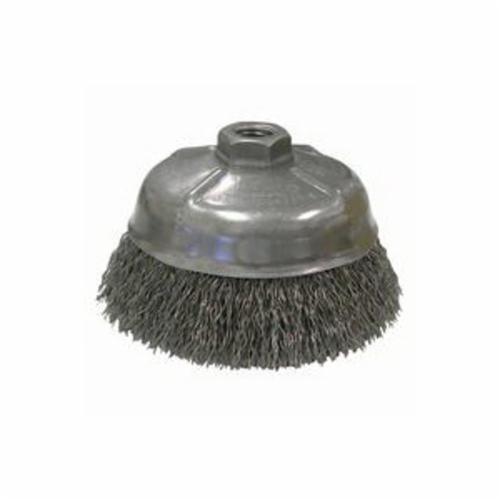 3-1/2" KNOT WIRE BRUSH .023 SS 5/8-11