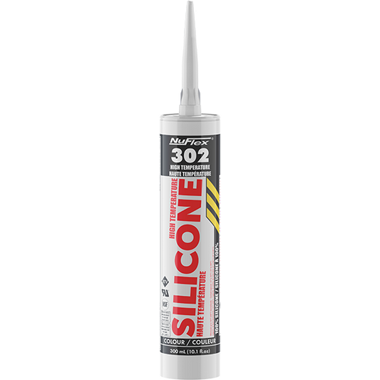 NUCO HIGH TEMP. SILICONE BLACK 300 ML