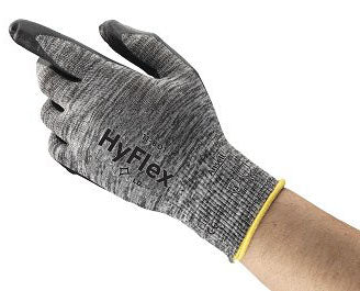 HYFLEX FOAM NITRILE PALM NYLON GRAY M