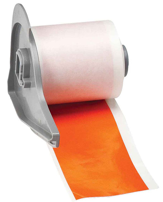 BRADY VINYL LABEL TAPE 2"X50' ORANGE